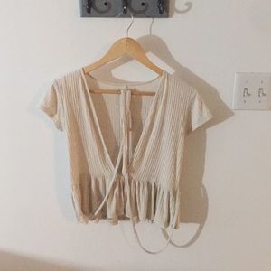 urban outfitter tie top